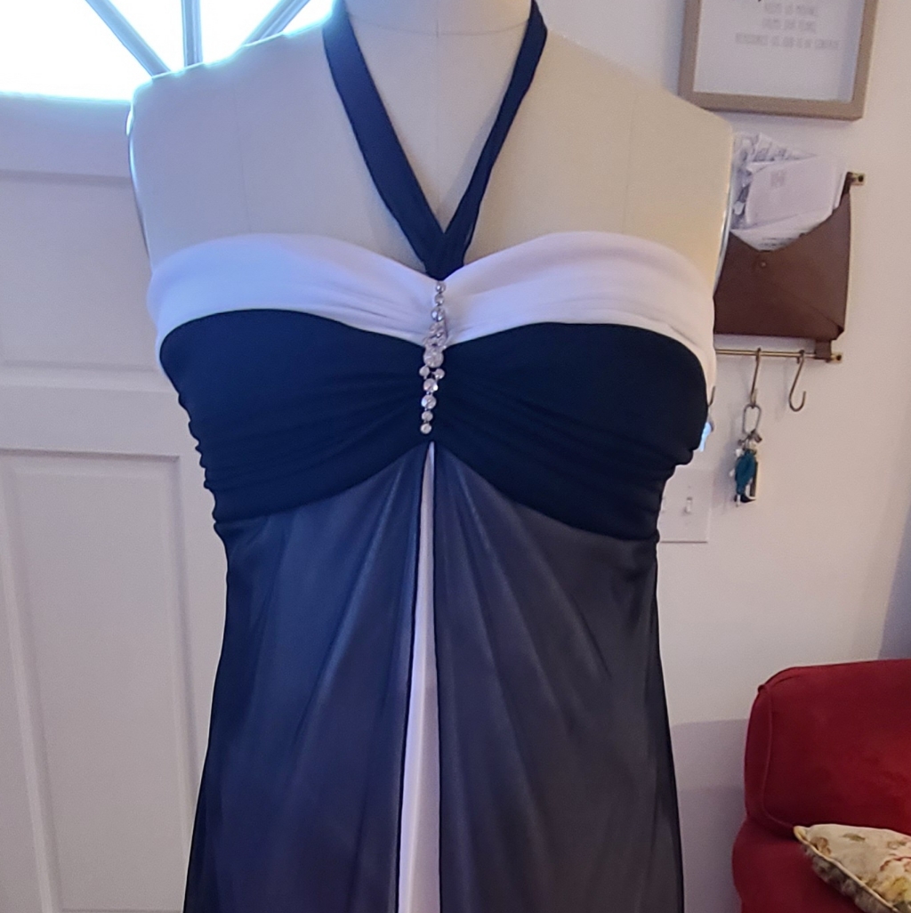 Black And White Prom Or Wedding Dress